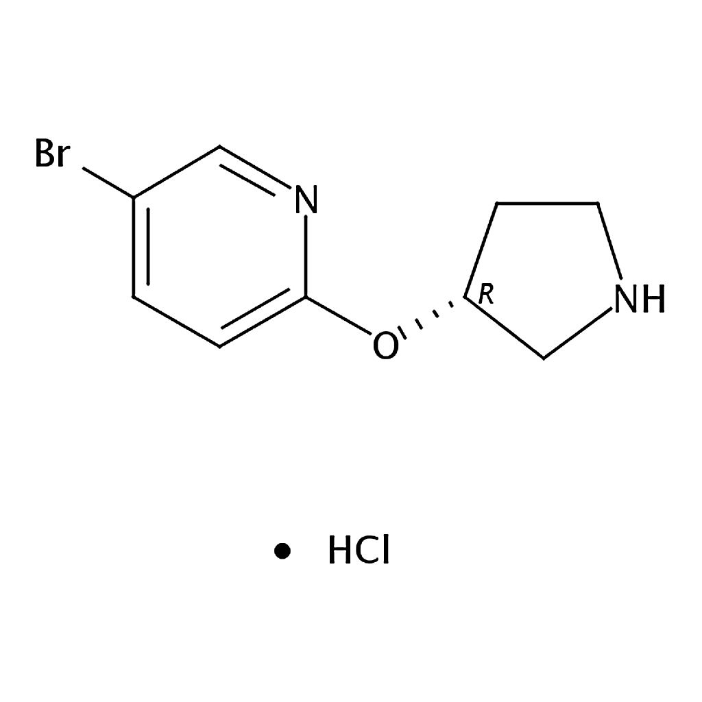 RHAWN (R)-5-Bromo-2-(pyrrolidin-3-yloxy)pyridine hydrochloride