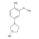 RHAWN (S)-1-(3-Methoxy-4-nitrophenyl)pyrrolidin-3-ol