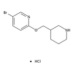 RHAWN 5-Bromo-2-(piperidin-3-ylmethoxy)pyridine hydrochloride