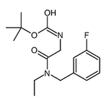 RHAWN tert-Butyl (2-(ethyl(3-fluorobenzyl)amino)-2-oxoethyl)carbamate
