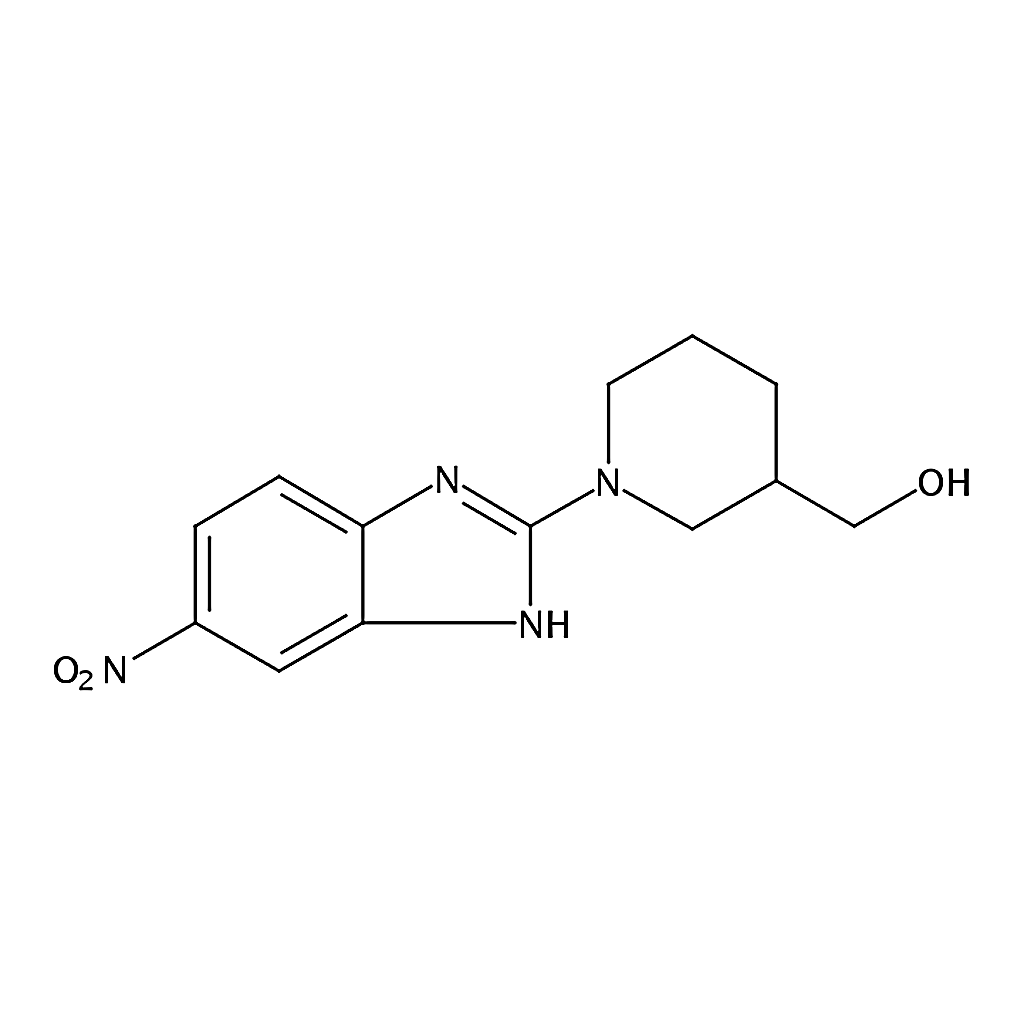 RHAWN (1-(5-Nitro-1H-benzo[d]imidazol-2-yl)piperidin-3-yl)methanol