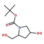 RHAWN (2R,4R)-tert-Butyl 4-hydroxy-2-(hydroxymethyl)pyrrolidine-1-carboxylate