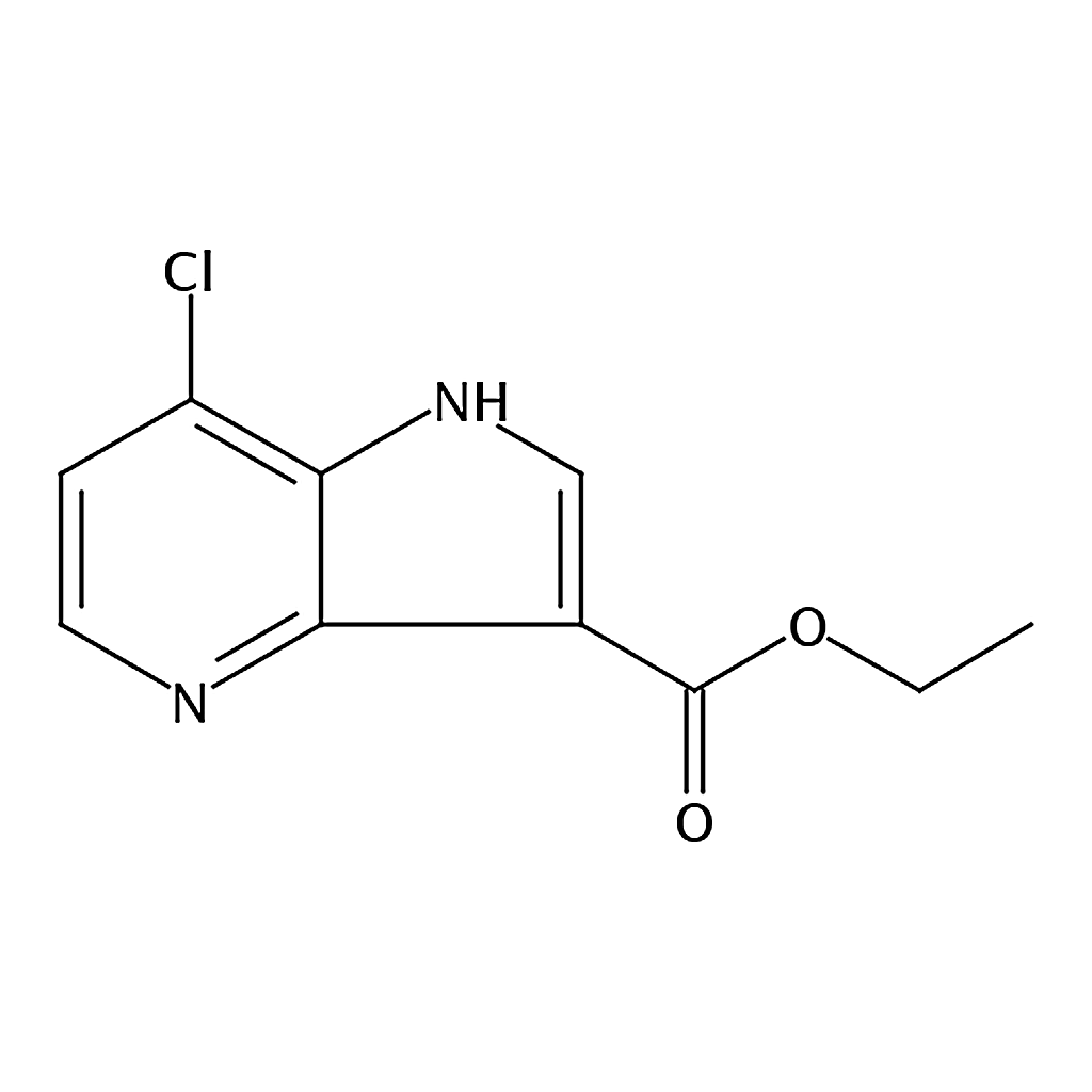 RHAWN ethyl7-chloro-1H-pyrrolo[3，2-b]pyridine-3-carboxylate