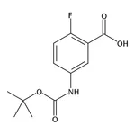 RHAWN 5-((tert-Butoxycarbonyl)amino)-2-fluorobenzoic acid