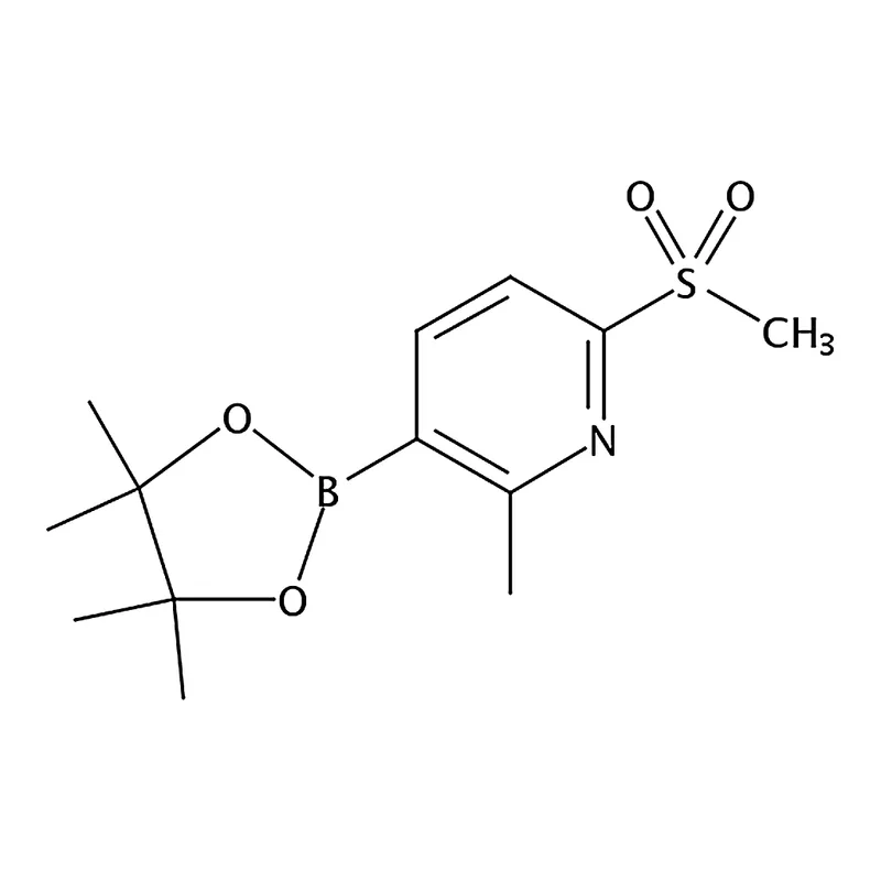 RHAWN 2-Methyl-6-(methylsulfonyl)-3-(4,4,5,5-tetramethyl-1,3,2-dioxaborolan-2-yl)pyridine