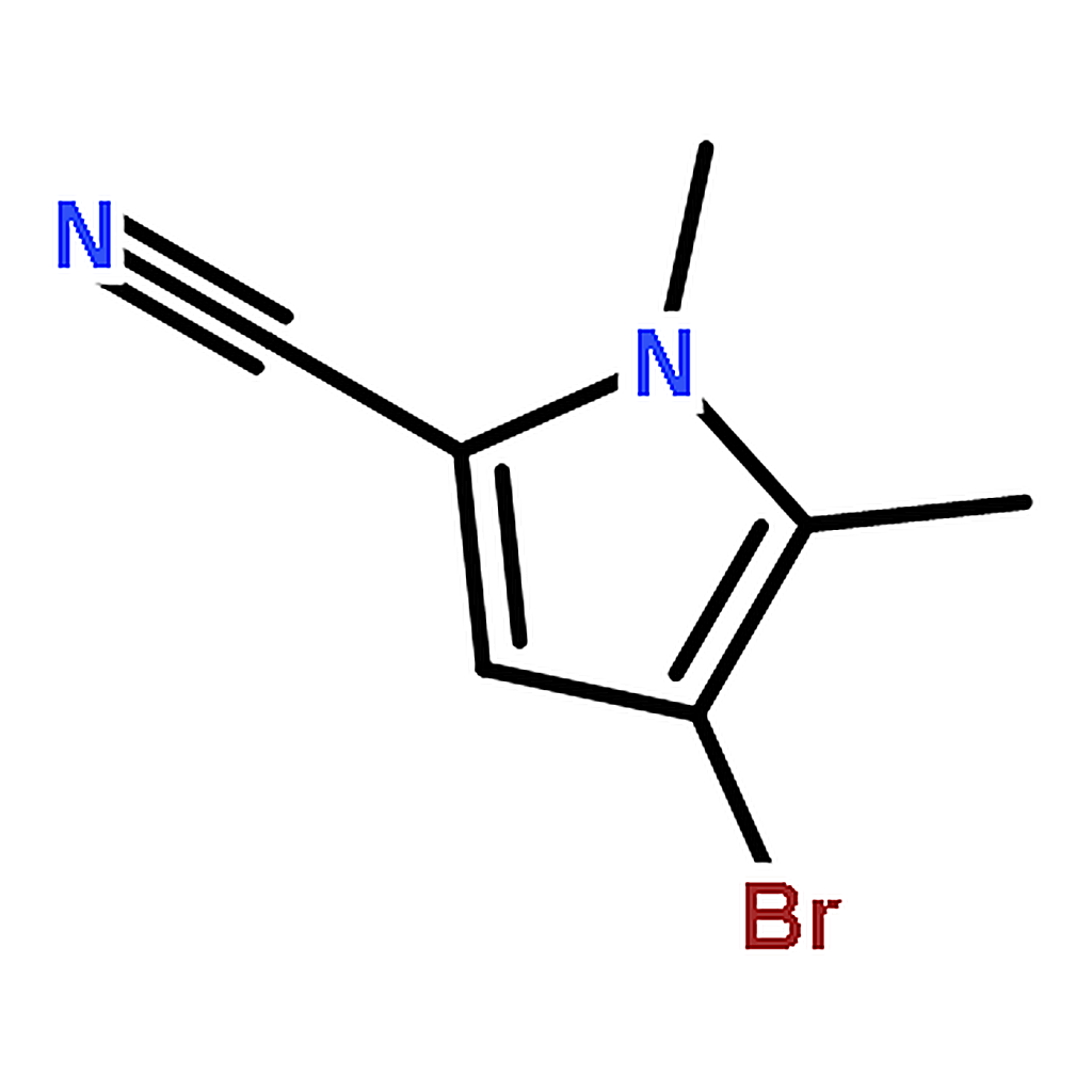RHAWN 4-Bromo-1，5-dimethyl-1h-pyrrole-2-carbonitrile