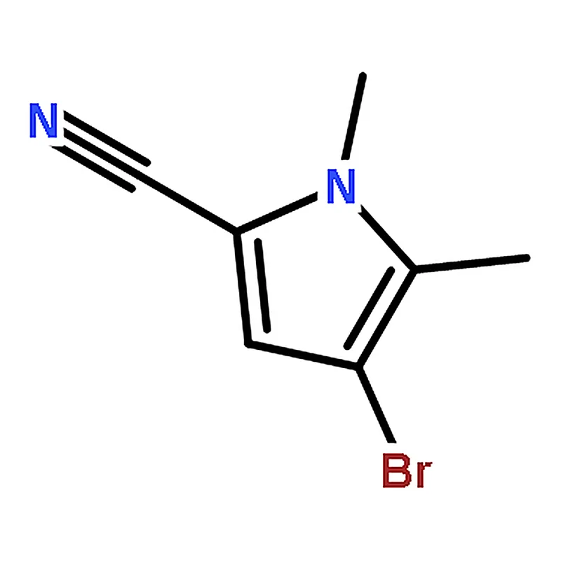 RHAWN 4-Bromo-1,5-dimethyl-1h-pyrrole-2-carbonitrile