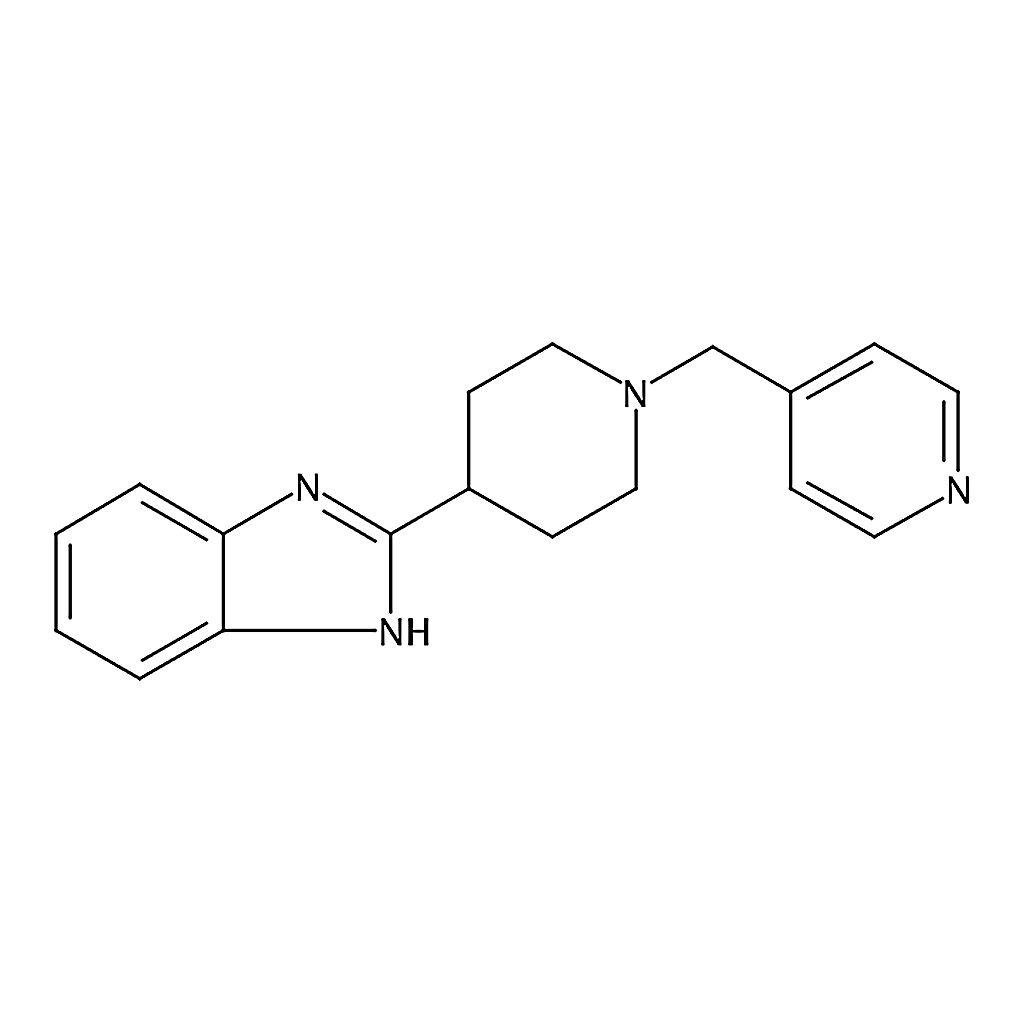RHAWN 2-(1-(Pyridin-4-ylmethyl)piperidin-4-yl)-1H-benzo[d]imidazole