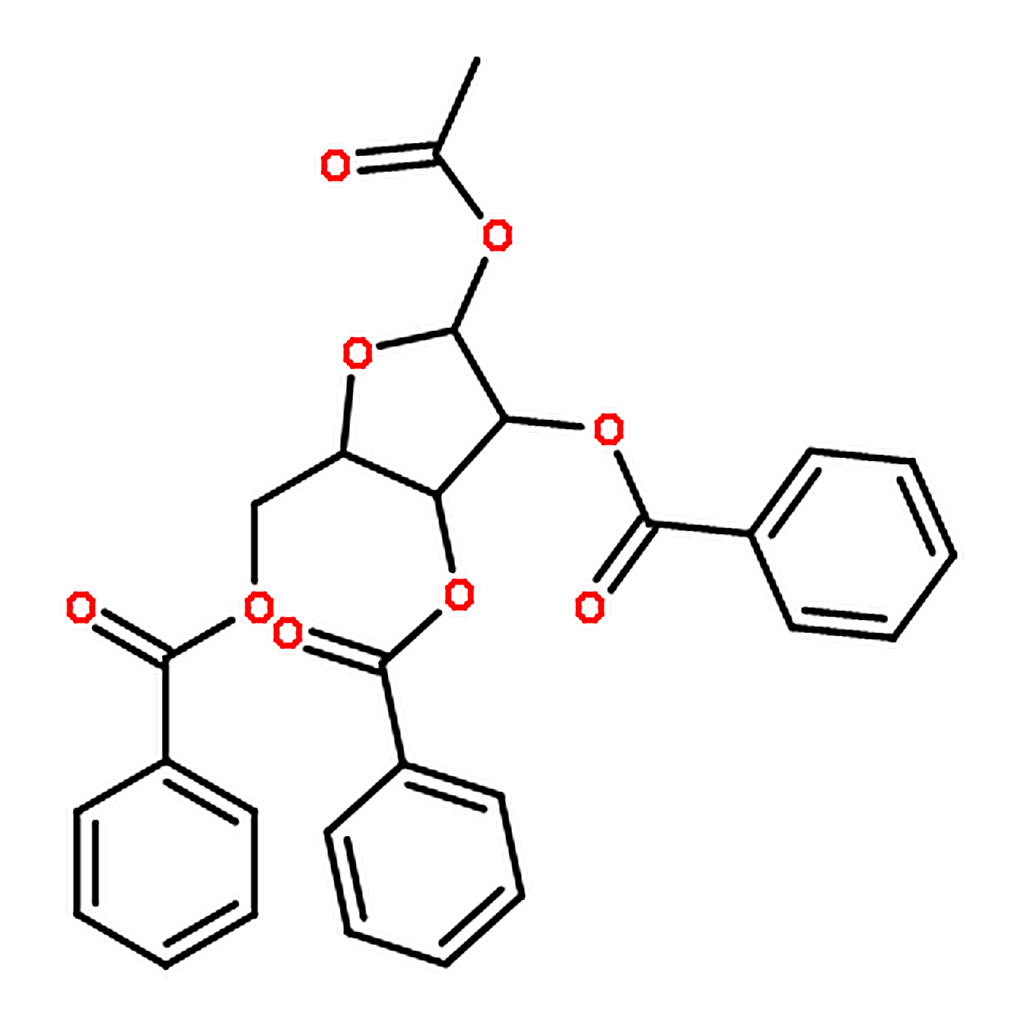 RHAWN D-Ribofuranose， 1-acetate 2，3，5-tribenzoate