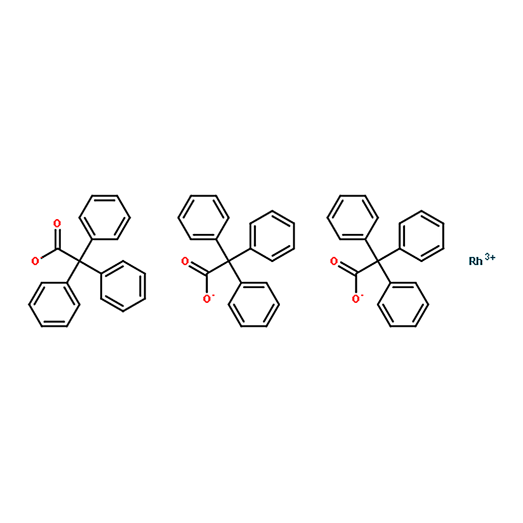 RHAWN Tetrakis(triphenylacetato)dirhodium(II) Dichloromethane Adduct