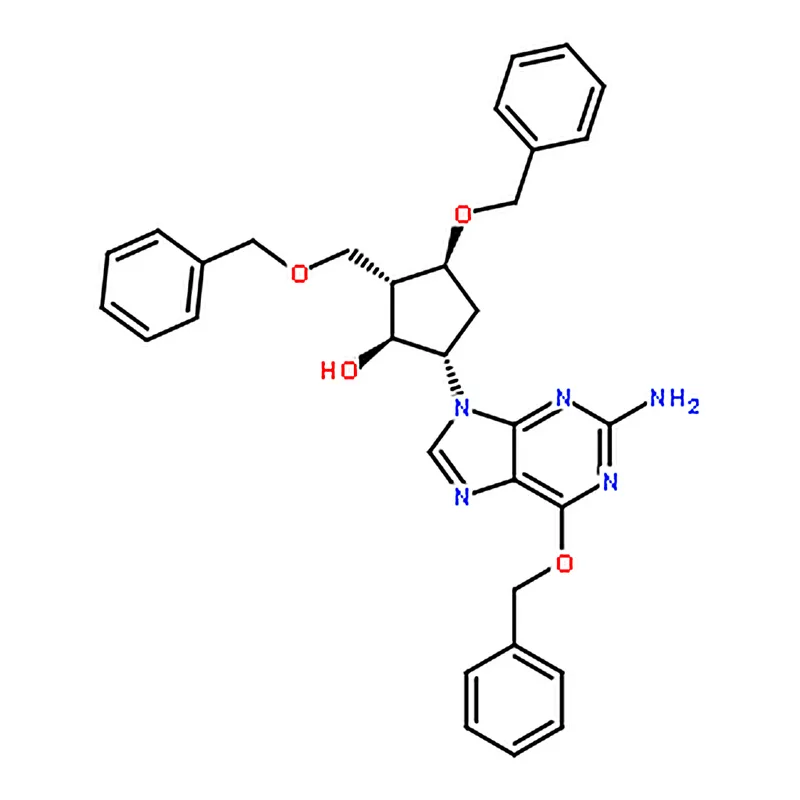 RHAWN (1S,2S,3S,5S)-5-(2-Amino-6-(benzyloxy)-9H-purin-9-yl)-3-(benzyloxy)-2-(benzyloxymethyl)cyclo