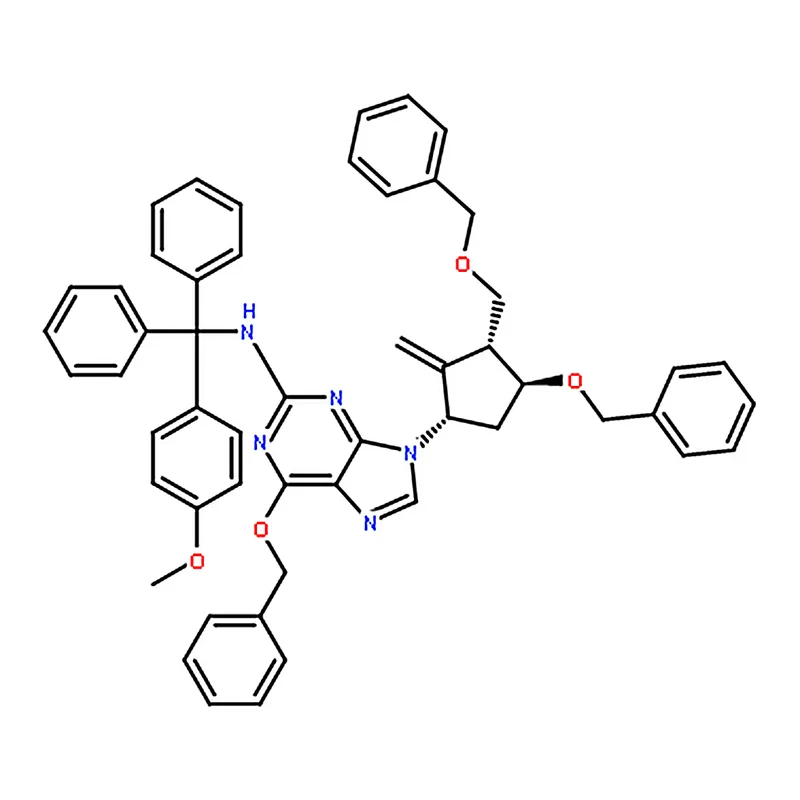 RHAWN 6-(Benzyloxy)-9-((1S,3S)-4-(benzyloxy)-3-((benzyloxy)methyl)-2-methylenecyclopentyl)-N-((4-m