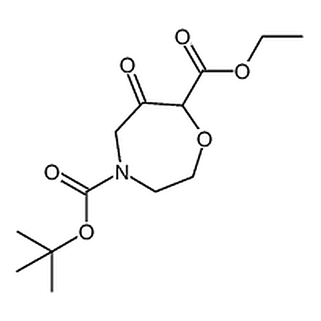 RHAWN 4-tert-Butyl 7-ethyl 6-oxo-1，4-oxazepane-4，7-dicarboxylate