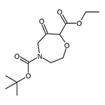 RHAWN 4-tert-Butyl 7-ethyl 6-oxo-1,4-oxazepane-4,7-dicarboxylate