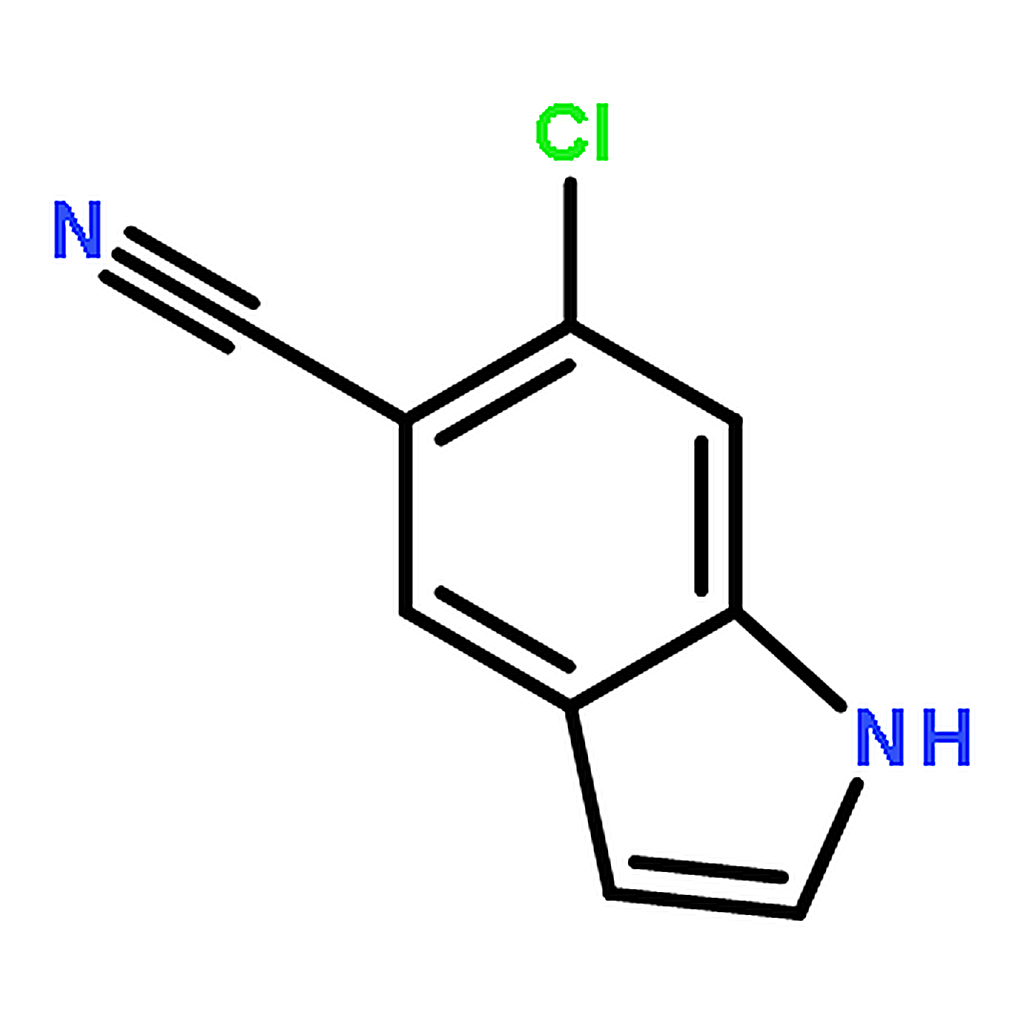 RHAWN 6-Chloroindole-5-carbonitrile