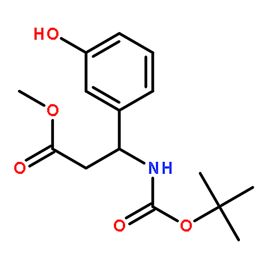 RHAWN Methyl 3-(Boc-amino)-3-(3-hydroxyphenyl)propanoate