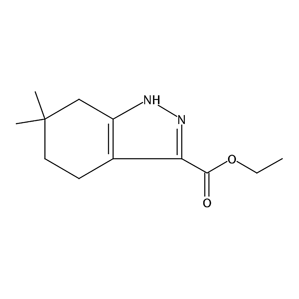 RHAWN Ethyl 6,6-dimethyl-4,5,6,7-tetrahydro-1H-indazole-3-carboxylate