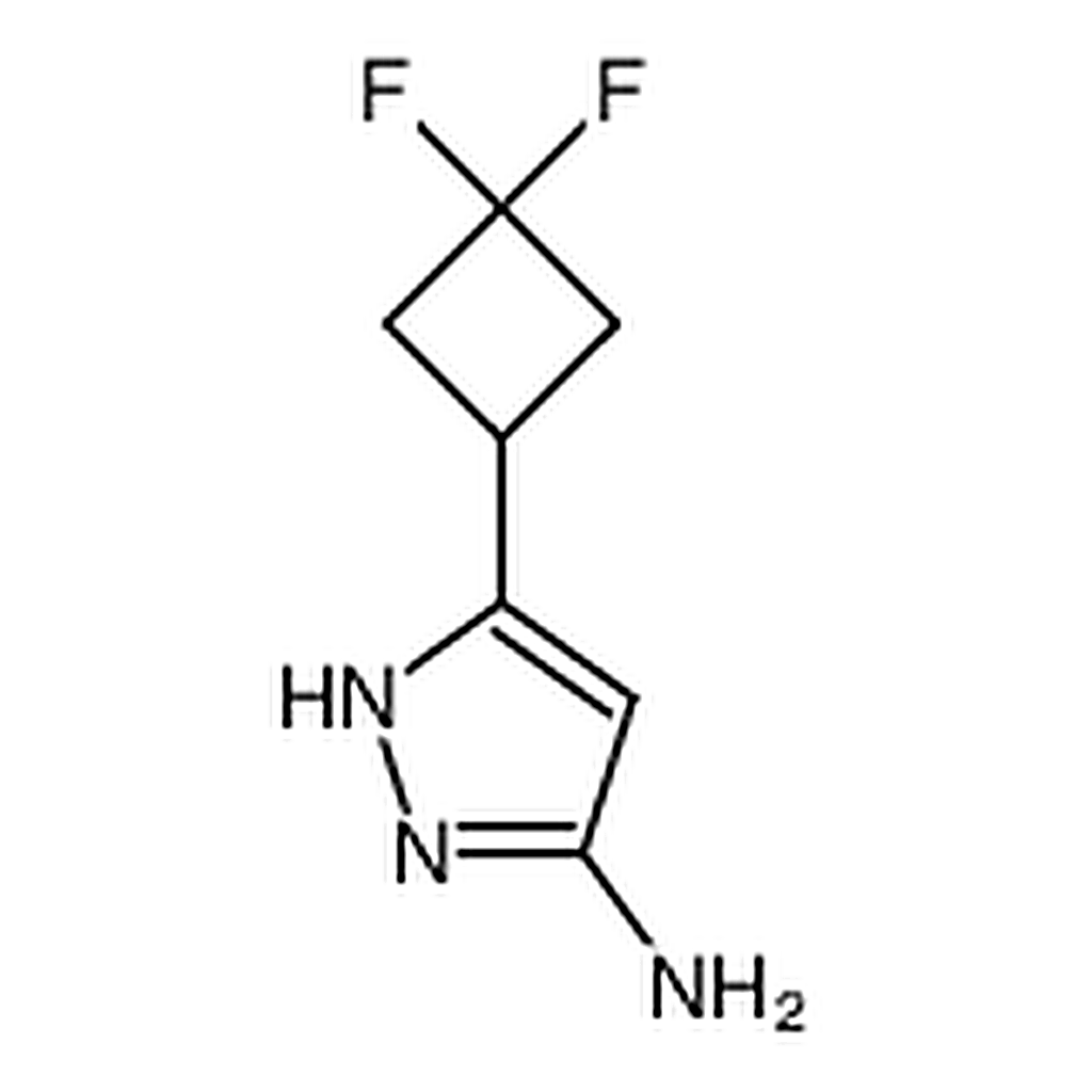 RHAWN 5-(3，3-Difluorocyclobutyl)-1H-pyrazol-3-amine