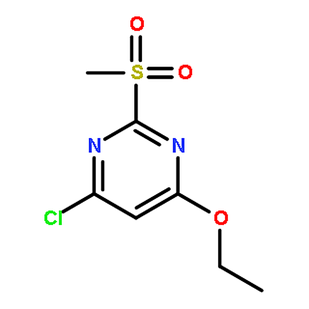 RHAWN 6-Chloro-4-ethoxy-2-methylsulfonylpyrimidine