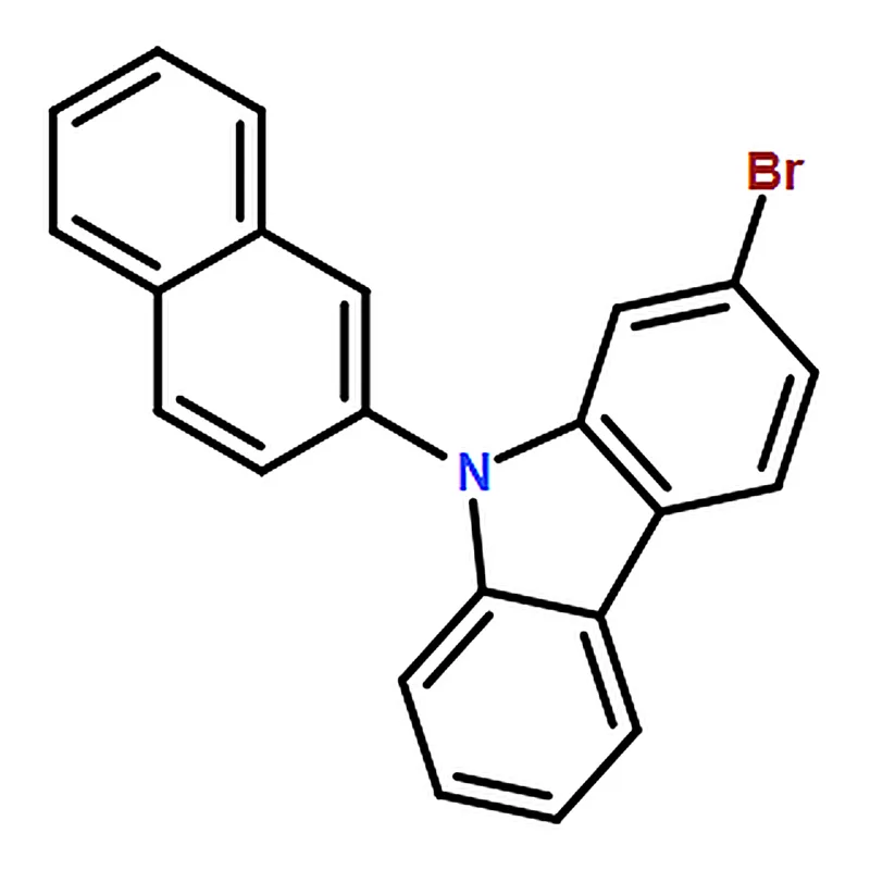 RHAWN 2-Bromo-9-(2-naphthyl)-9<i>H</i>-carbazole