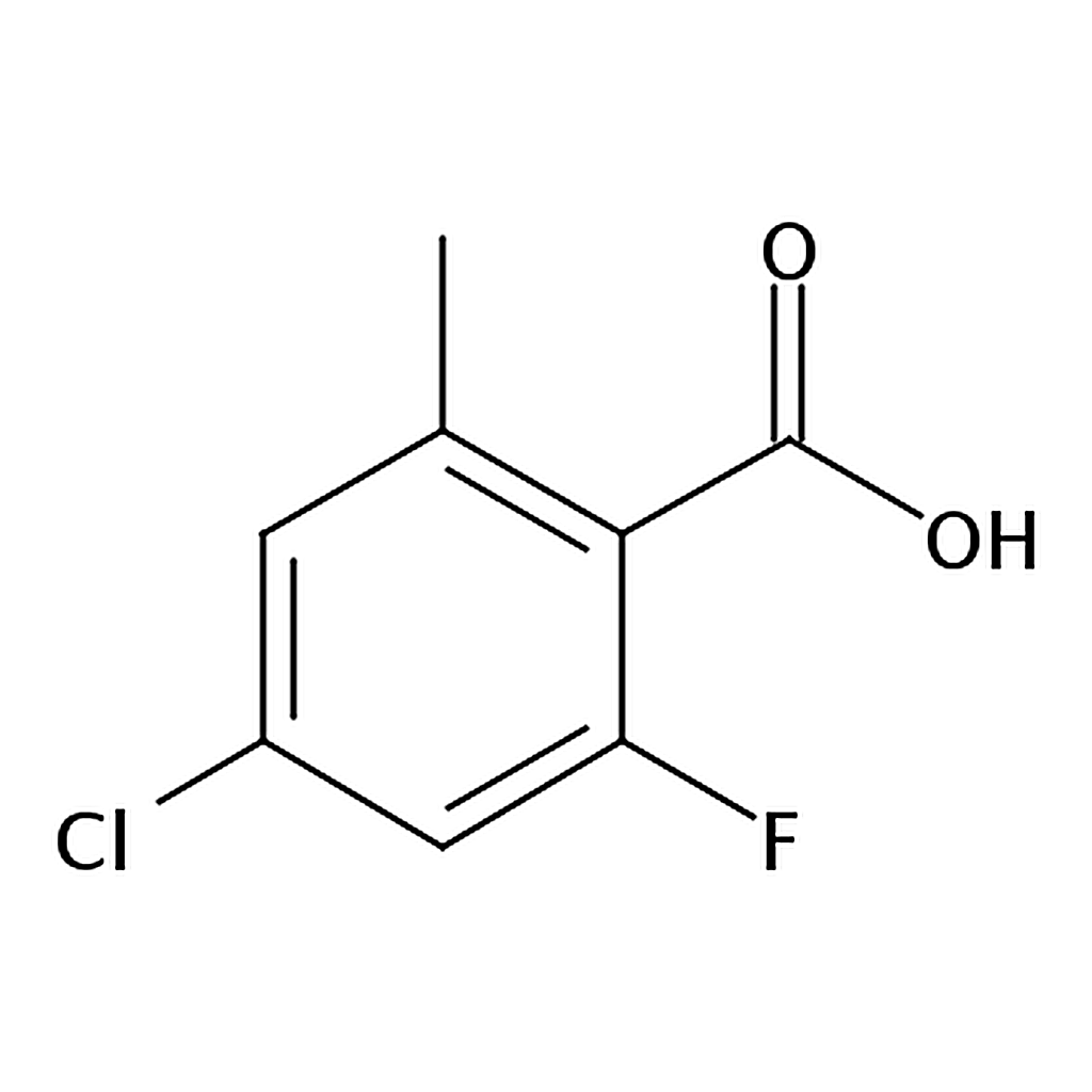 RHAWN 4-Chloro-2-fluoro-6-methylbenzoic acid