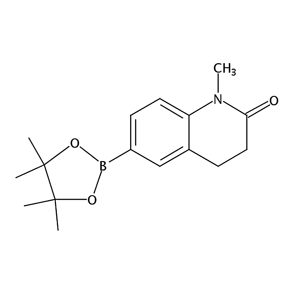 RHAWN 1-Methyl-6-(4,4,5,5-tetramethyl-1,3,2-dioxaborolan-2-yl)-3,4-dihydroquinolin-2(1H)-one