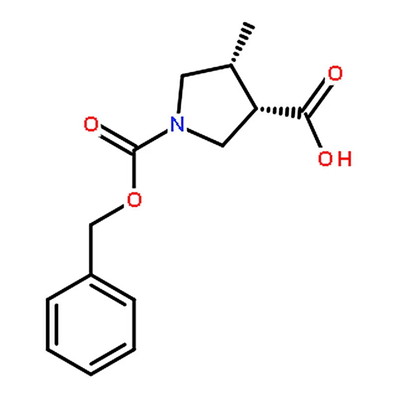 RHAWN (3S,4R)-1-Cbz-4-methylpyrrolidine-3-carboxylic Acid