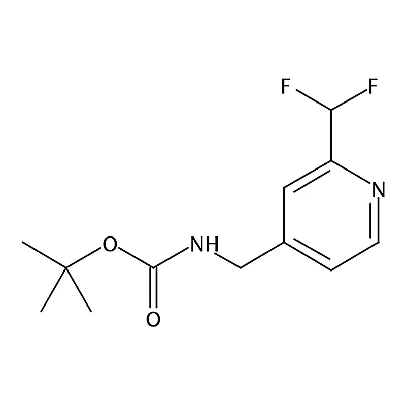 RHAWN tert-Butyl ((2-(difluoromethyl)pyridin-4-yl)methyl)carbamate