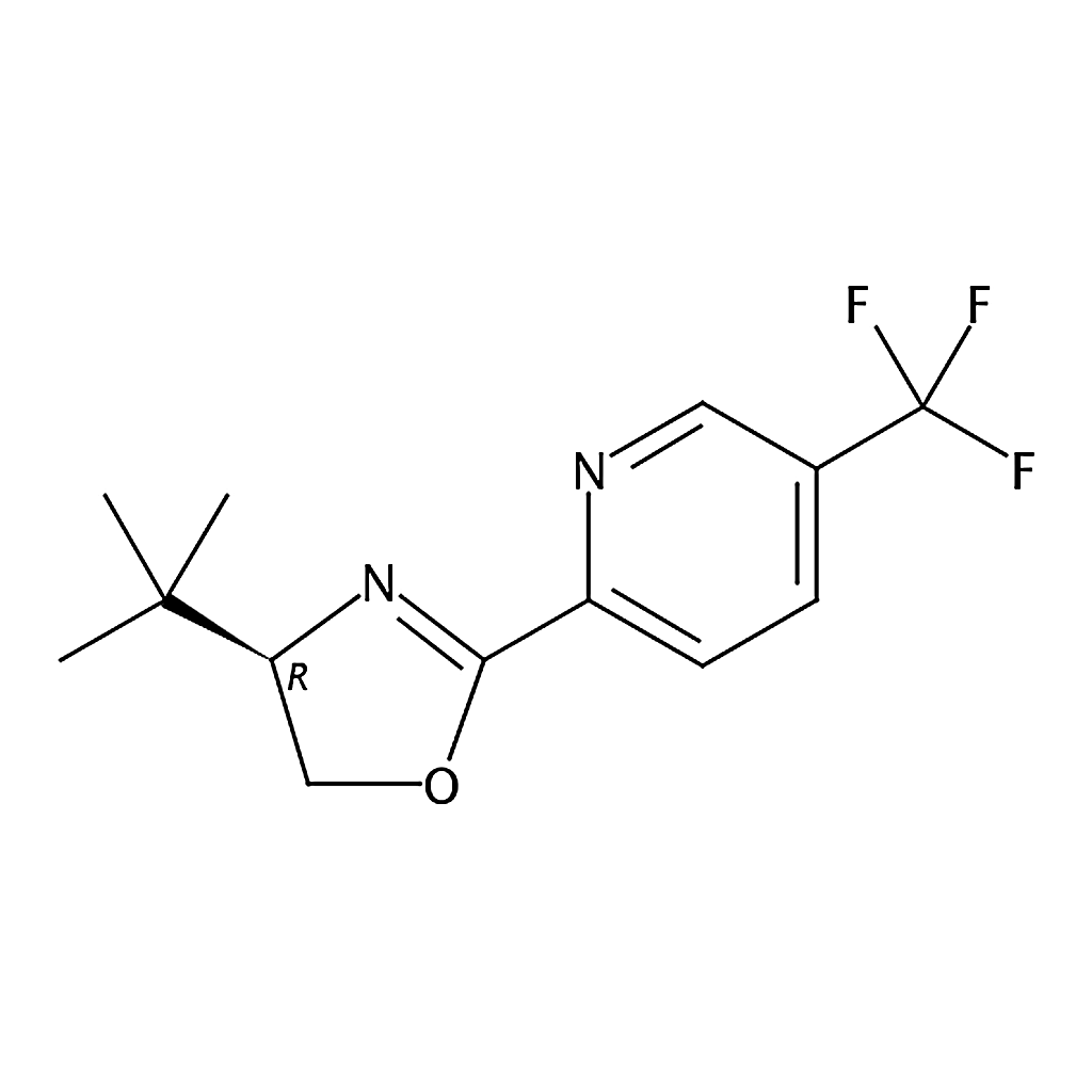 RHAWN 2-[(4R)-4-tert-Butyl-4，5-dihydro-2-oxazolyl]-5-(trifluoromethyl)pyridine