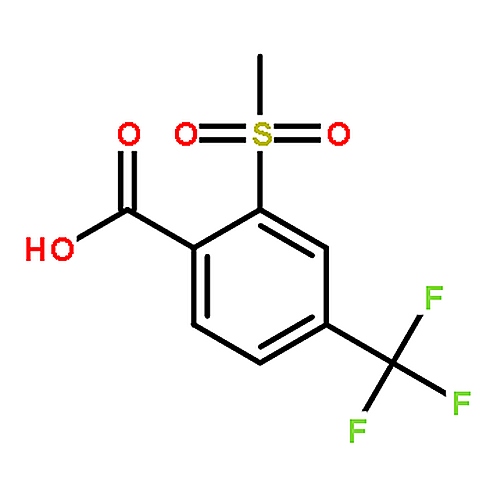RHAWN 2-(Methylsulfonyl)-4-(trifluoromethyl)benzoic acid