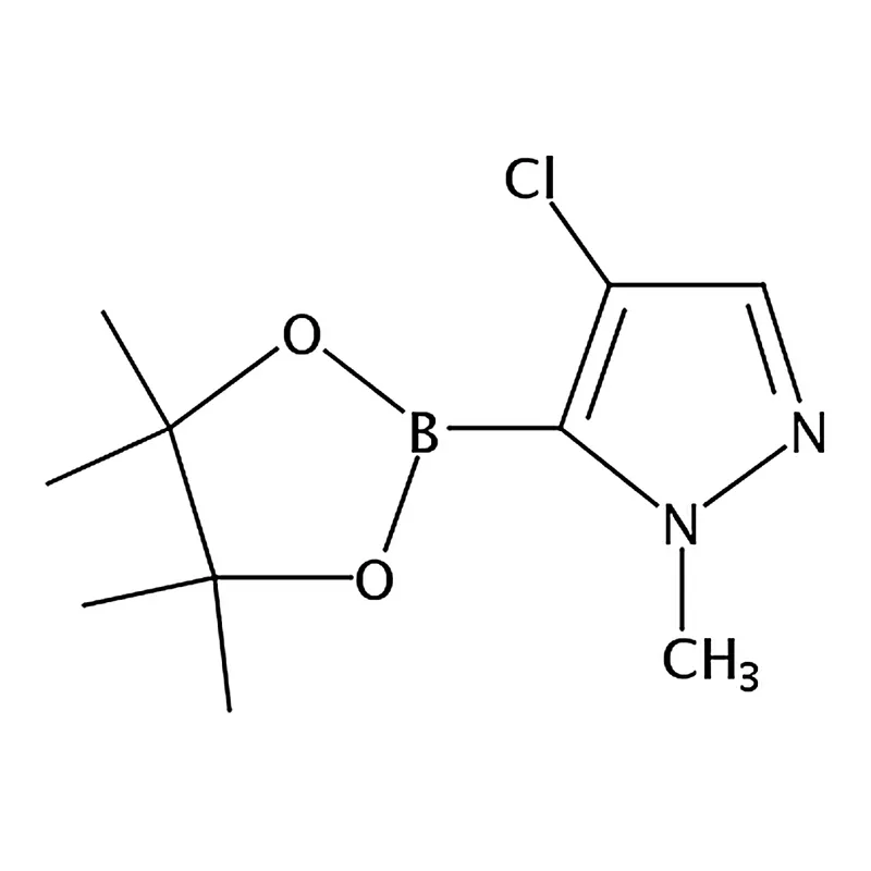 RHAWN 4-Chloro-1-methyl-5-(4,4,5,5-tetramethyl-1,3,2-dioxaborolan-2-yl)-1H-pyrazole
