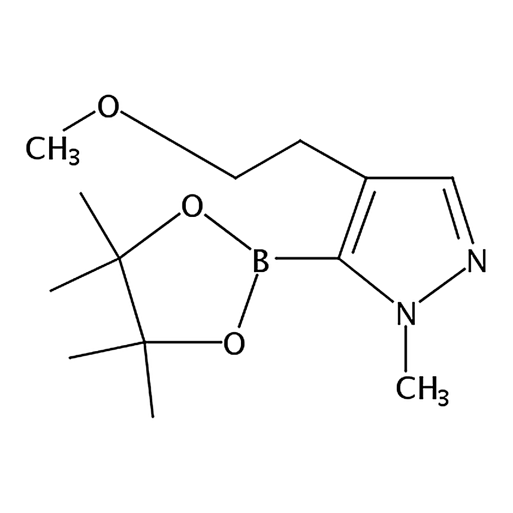 RHAWN 4-(2-Methoxyethyl)-1-methyl-5-(4,4,5,5-tetramethyl-1,3,2-dioxaborolan-2-yl)-1H-pyrazole
