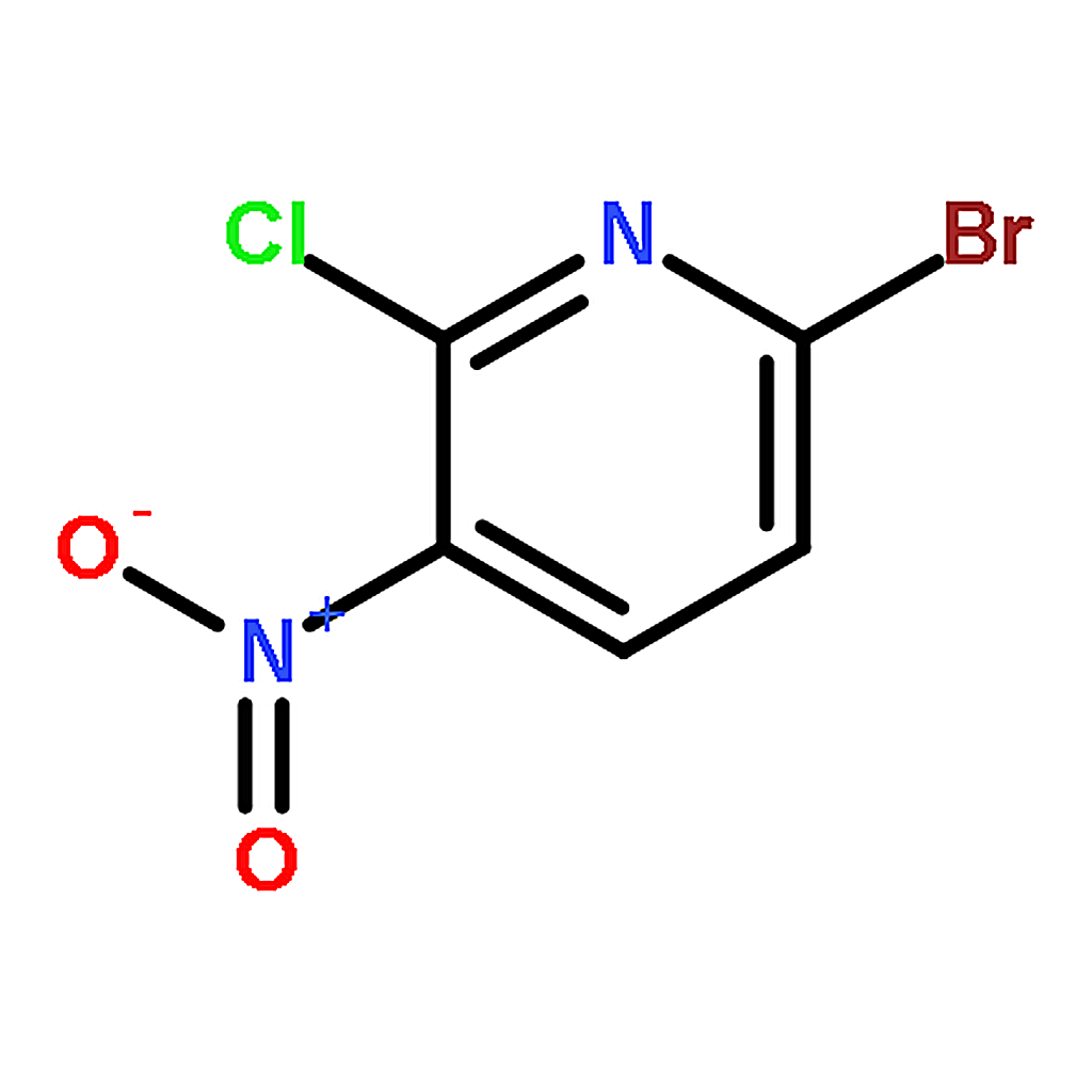 RHAWN 6-Bromo-2-chloro-3-nitropyridine