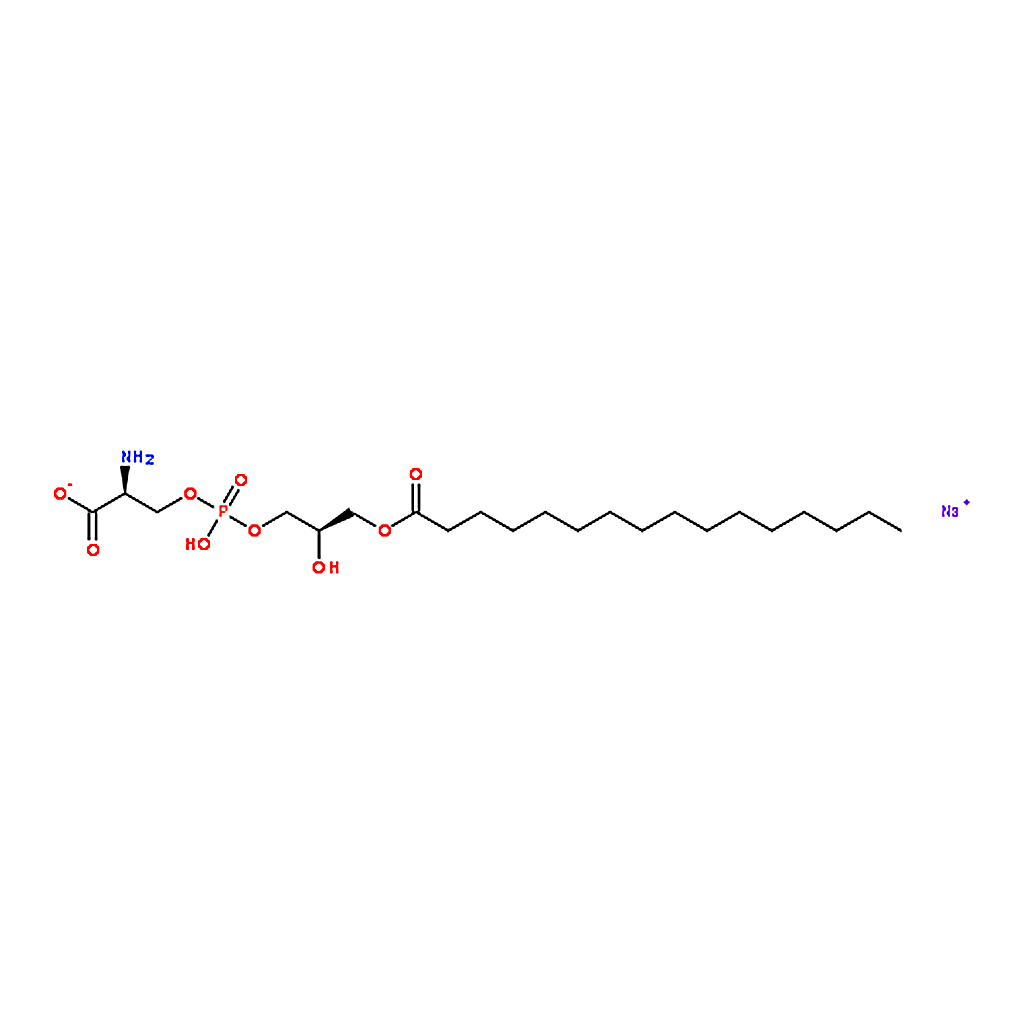 RHAWN 1-palmitoyl-2-hydroxy-sn-glycero-3-phospho-L-serine (sodium salt)