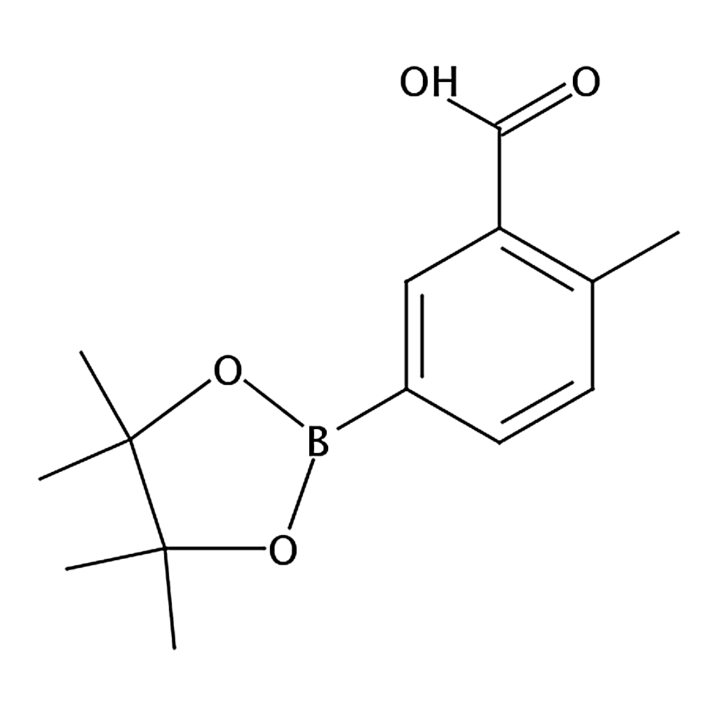 RHAWN 2-Methyl-5-(4,4,5,5-tetramethyl-1,3,2-dioxaborolan-2-yl)benzoic acid