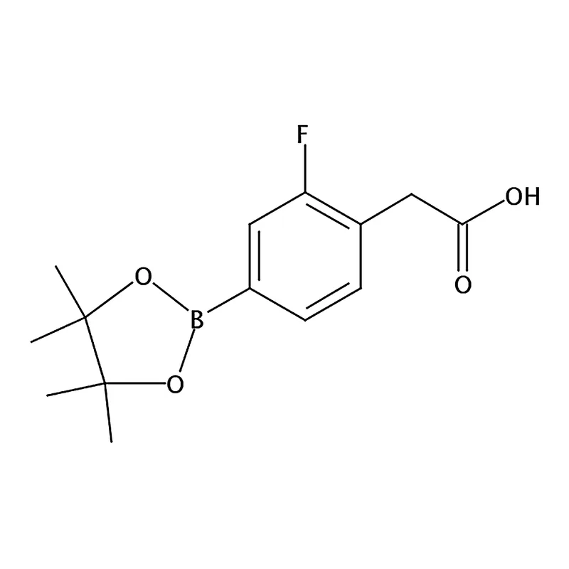 RHAWN 2-(2-Fluoro-4-(4,4,5,5-tetramethyl-1,3,2-dioxaborolan-2-yl)phenyl)acetic acid
