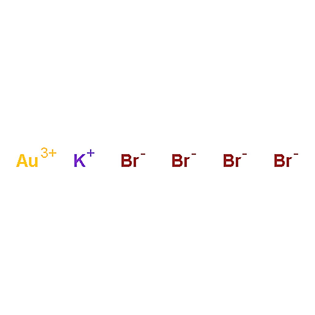 RHAWN Potassium tetrabromoaurate(III) dihydrate