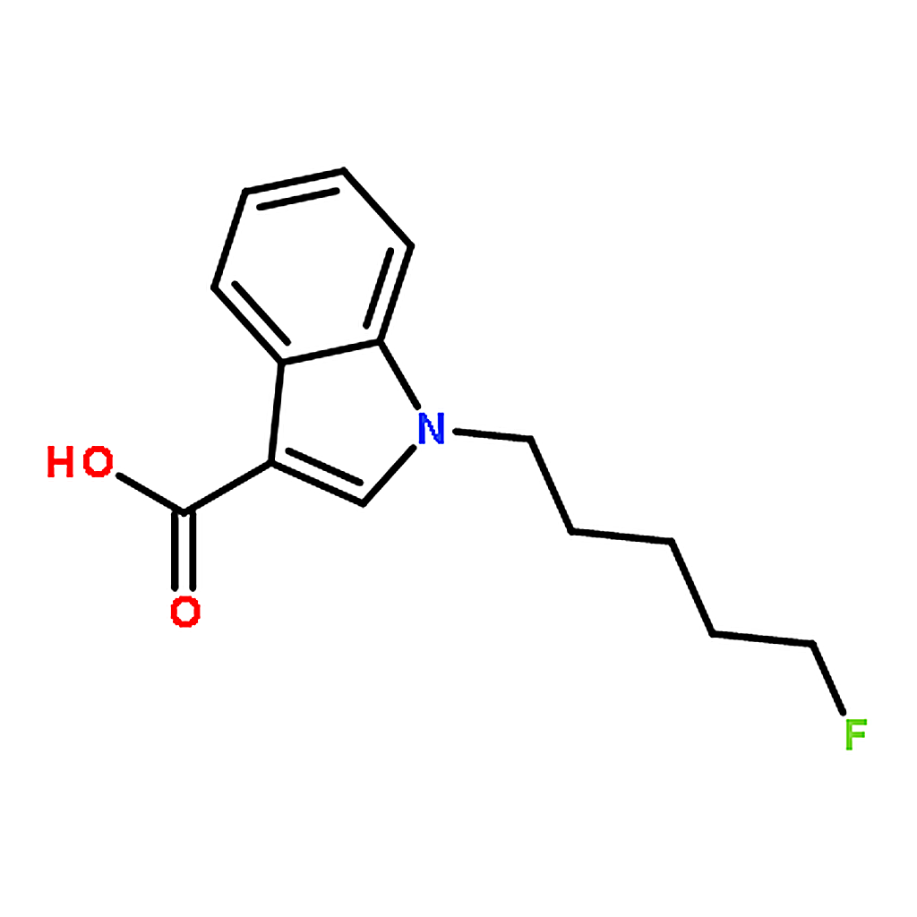 RHAWN 1-(5-Fluoropentyl)-1H-indole-3-carboxylic acid