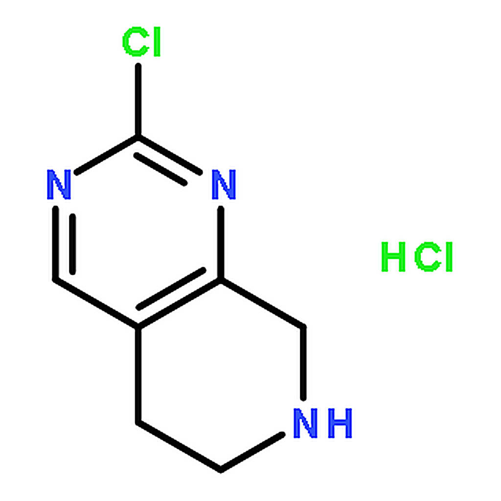 RHAWN 2-Chloro-5,6,7,8-tetrahydropyrido[3,4-d]pyrimidine hydrochloride