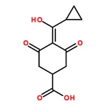 RHAWN 4-(Cyclopropyl(hydroxy)methylene)-3,5-dioxocyclohexanecarboxylic acid