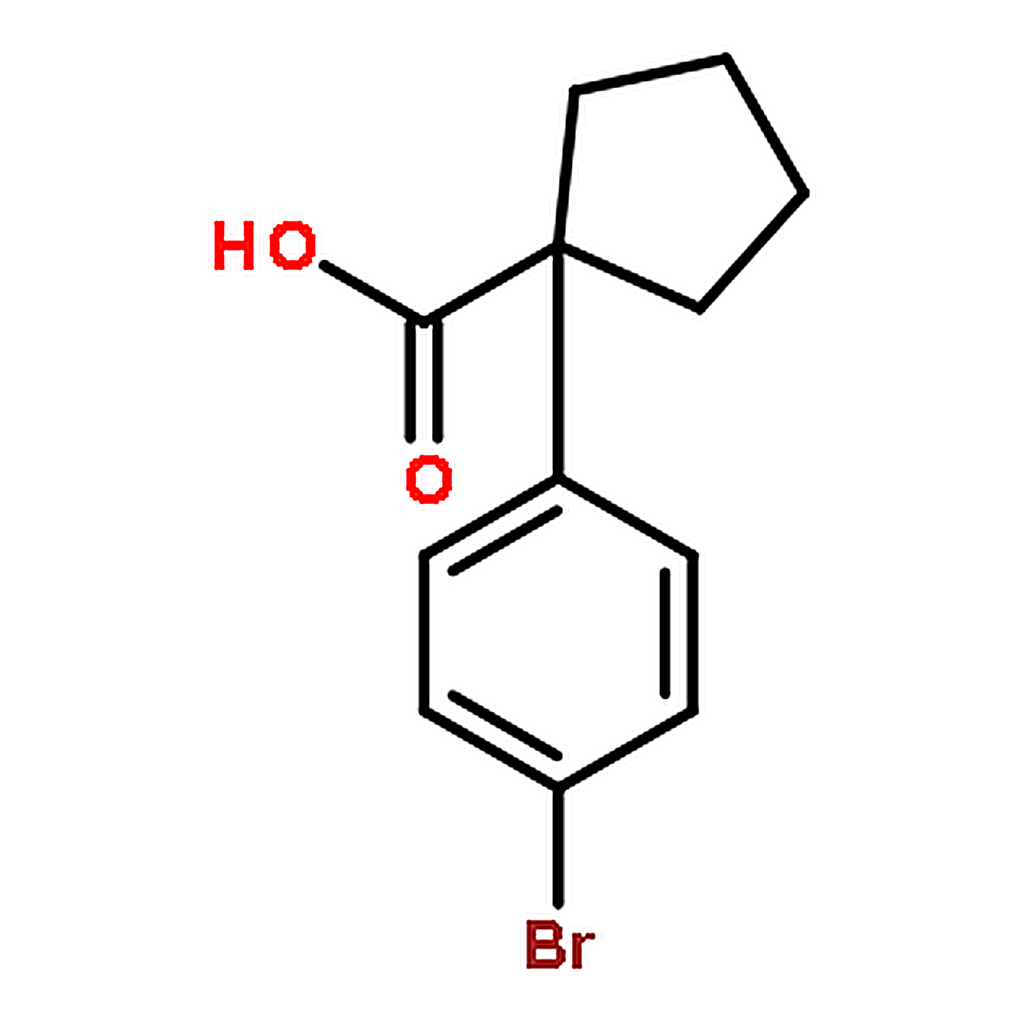 RHAWN 1-(4-Bromophenyl)cyclopentane-1-carboxylic acid