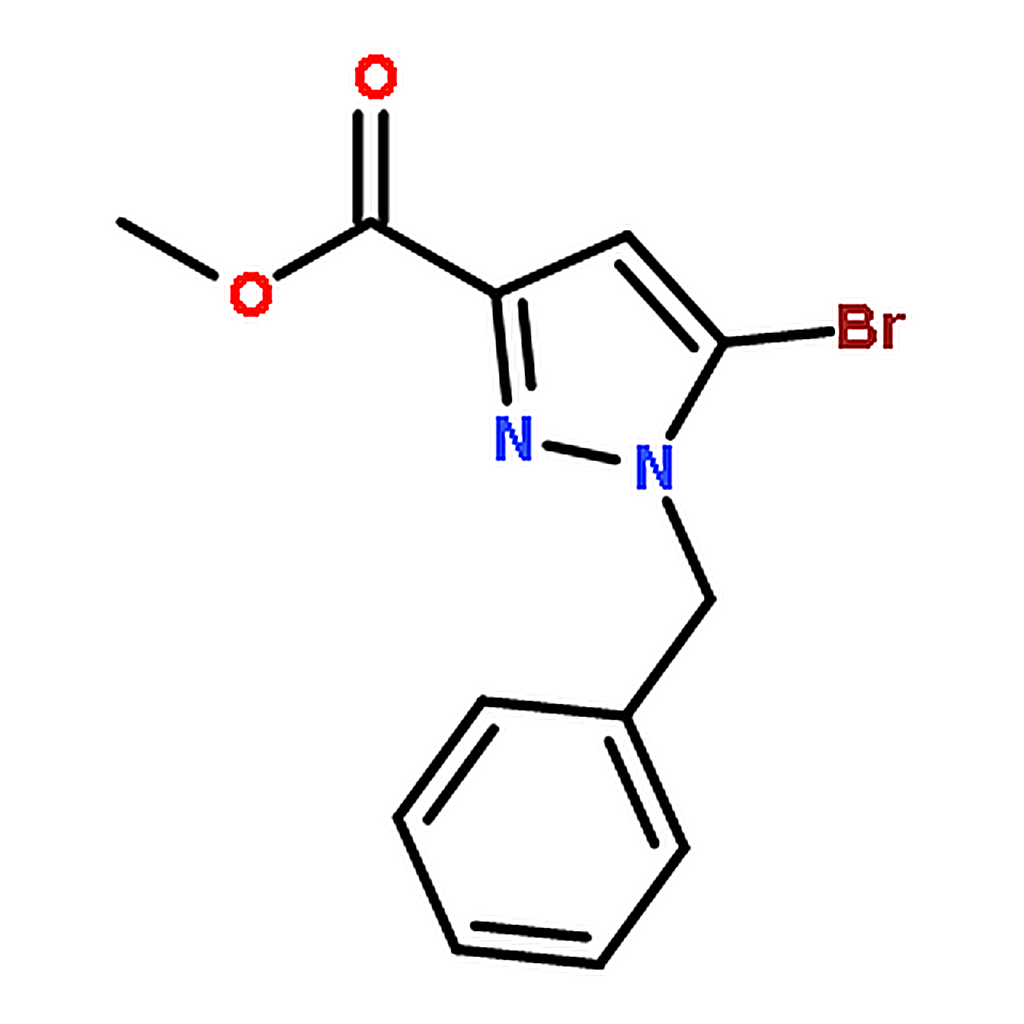 RHAWN Methyl 1-Benzyl-5-bromopyrazole-3-carboxylate