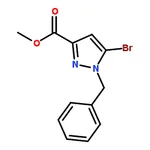 RHAWN Methyl 1-Benzyl-5-bromopyrazole-3-carboxylate