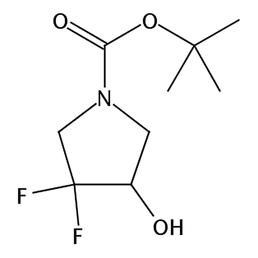 RHAWN tert-Butyl 3,3-difluoro-4-hydroxypyrrolidine-1-carboxylate
