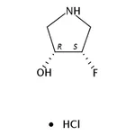 RHAWN cis-4-fluoropyrrolidin-3-ol hydrochloride