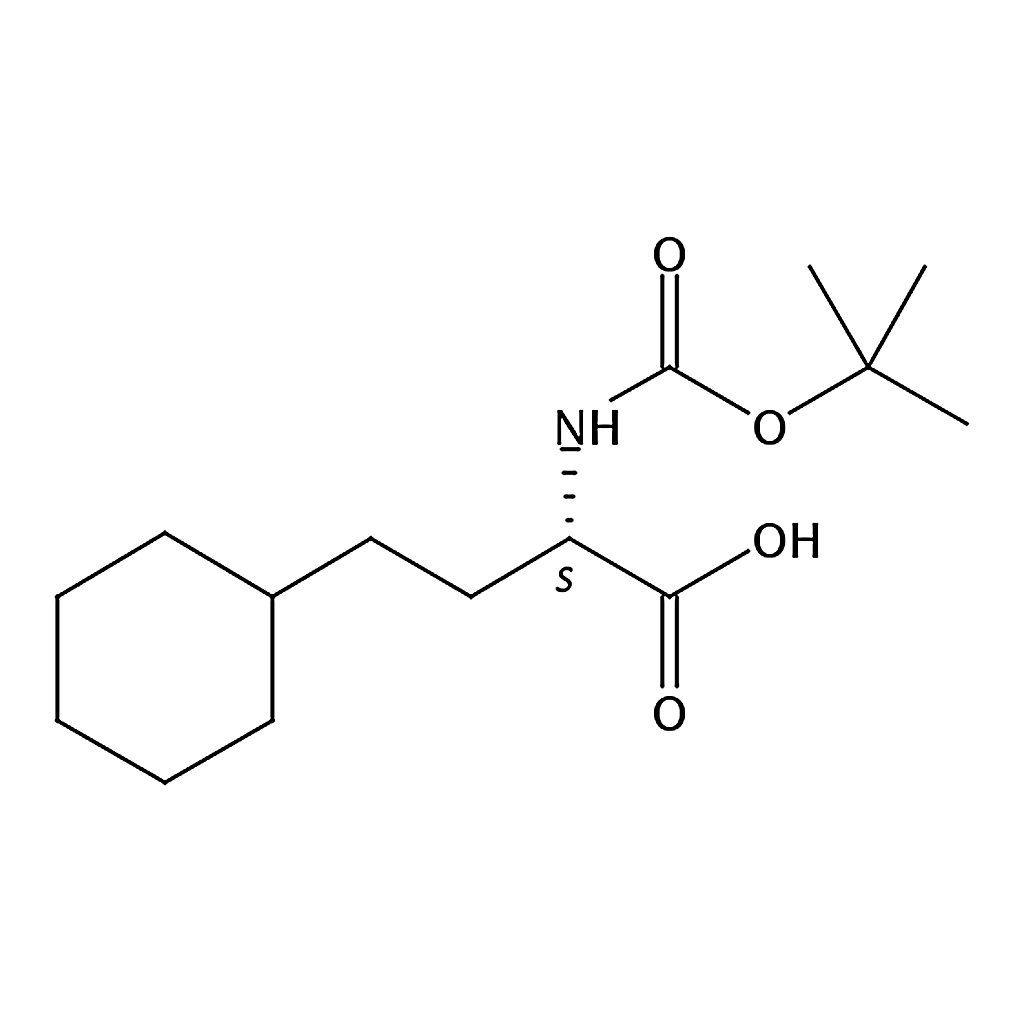 RHAWN (S)-2-((tert-Butoxycarbonyl)amino)-4-cyclohexylbutanoic acid