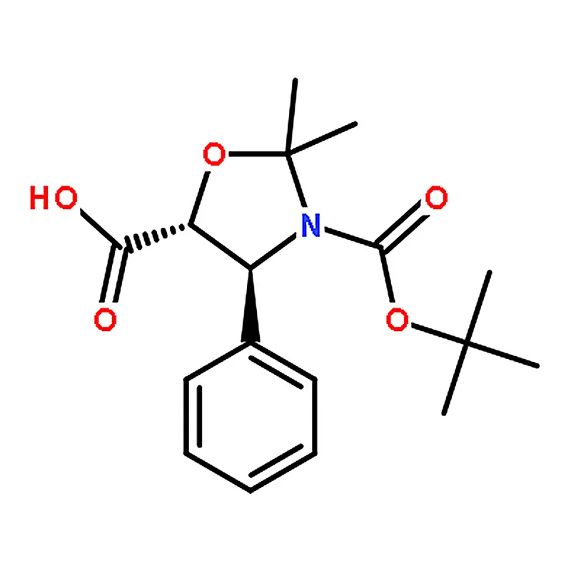RHAWN (4S,5R)-3-(tert-Butoxycarbonyl)-2,2-dimethyl-4-phenyloxazolidine-5-carboxylic acid