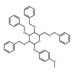 RHAWN 4-Methoxyphenyl 2,3,4,6-Tetra-<i>O</i>-benzyl-β-<small>D</small>-galactopyranoside