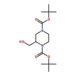 RHAWN 1,4-Bis(Boc)-2-piperazinemethanol