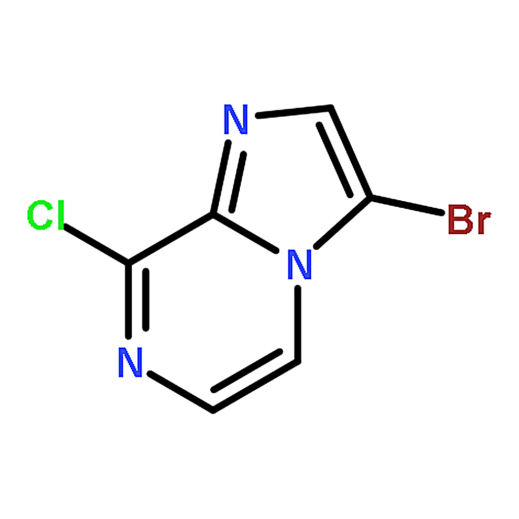 RHAWN 3-bromo-8-chloroimidazo[1,2-a]pyrazine